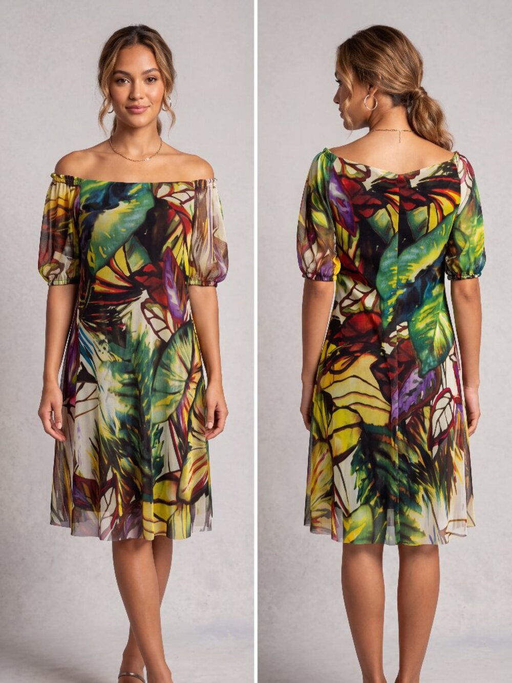 Elana Kattan Giselle Trapeze Dress